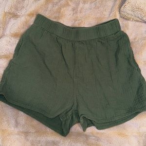 High waisted shorts